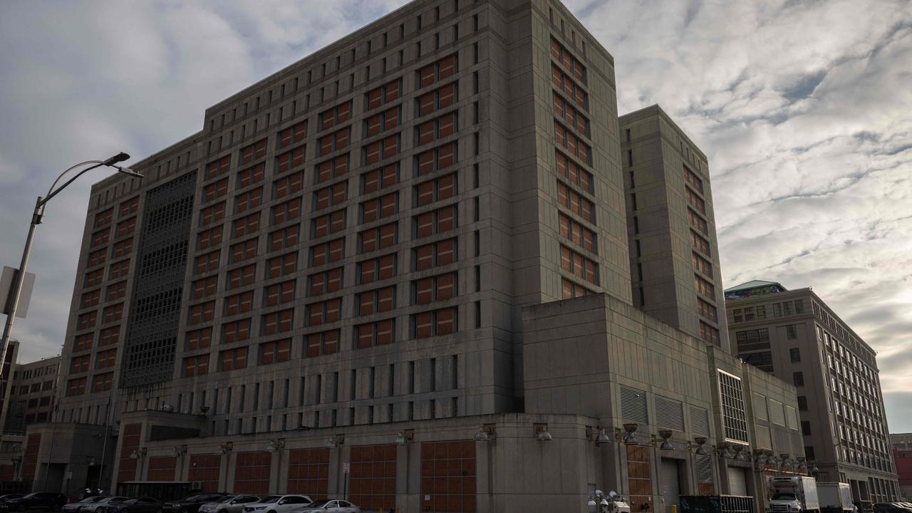 The Metropolitan Detention Center where Ghislaine Maxwell is being held, in Brooklyn, New York. Picture: Yuki Iwamura / AFP