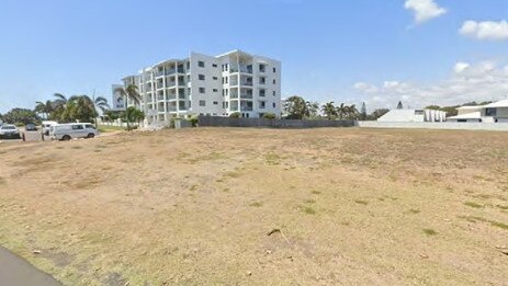 The location of the proposed development, which will be built alongside several other Bargara high rises.