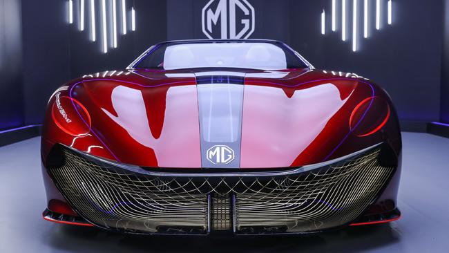 MG’s Cyberster sports car should shake up the market. Picture: Supplied.