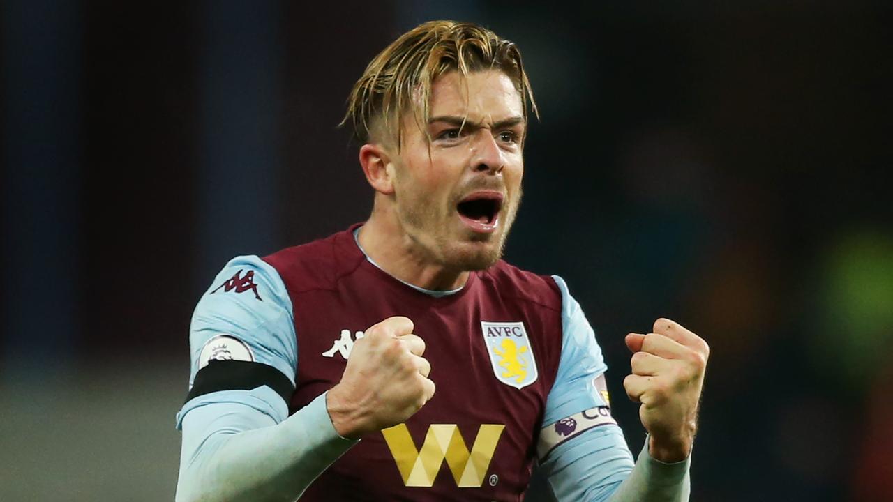 Jack Grealish is in Manchester United’s sights. (Photo by Paul Harding/Getty Images)