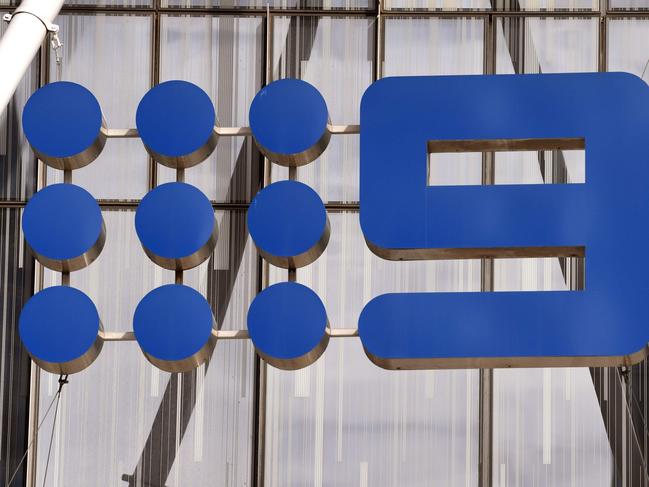 The logo for Channel Nine adorns the side of their building in Melbourne on July 26, 2018. Publisher Fairfax Media and Nine Entertainment announced plans to merge July 26, creating an integrated Australian media giant across television, online video streaming, print, and digital. / AFP PHOTO / William WEST