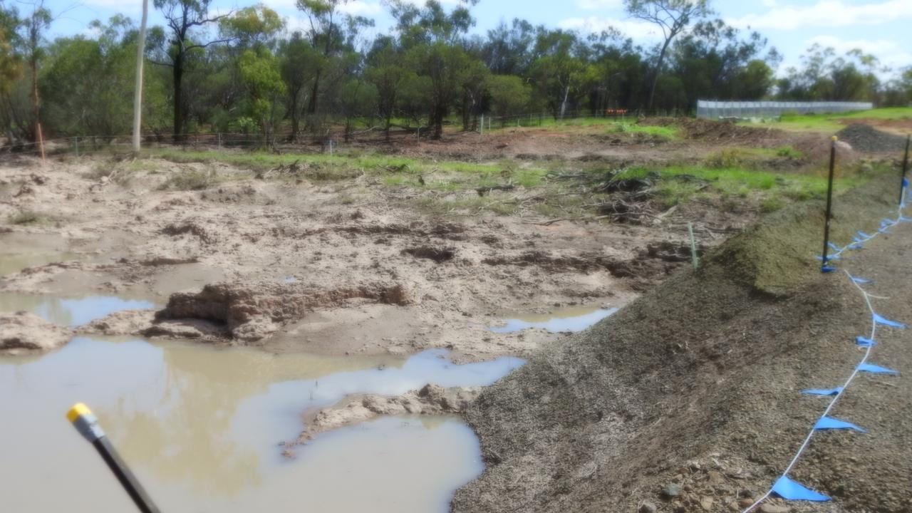 Photos of the alleged breach - Gunn Ck - Little Gun. Picture: Mackay Conservation Group