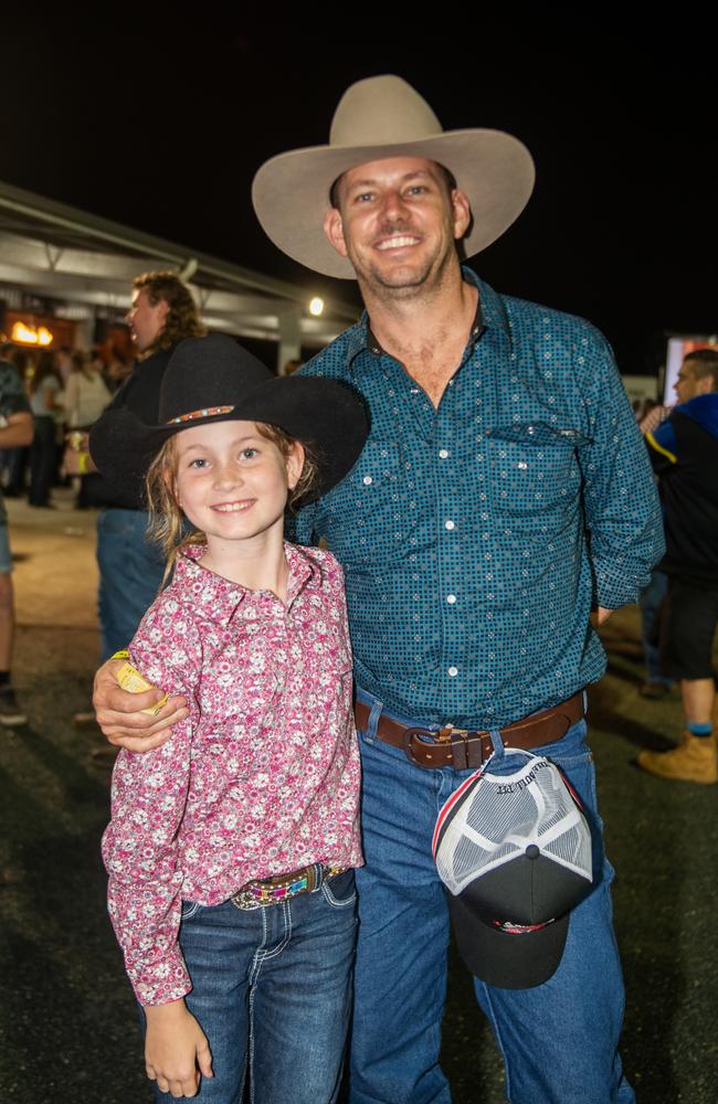Arki and Stephen Mounsey from Glenella at the PBR at The Bull Pit Bull Bash Bloomsbury QLDPicture: Michaela Harlow