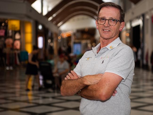 Warren Ebert CEO of Sentinel Property Group at Casuarina Square. Picture: Pema Tamang Pakhrin