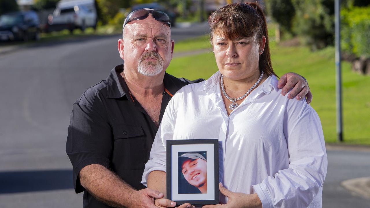 Brett and Belinda Beasley pushed for the law following their son’s death. Picture: Jerad Williams