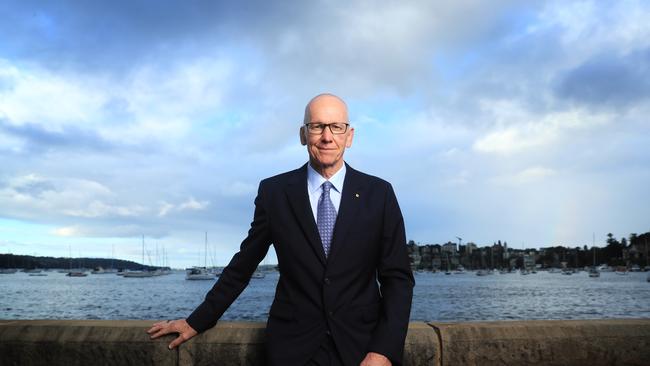 Fund manager Geoff Wilson, above, at Double Bay in Sydney's east. Picture: John Feder / The Australian