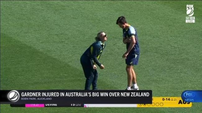 Gardner injured in big win over NZ