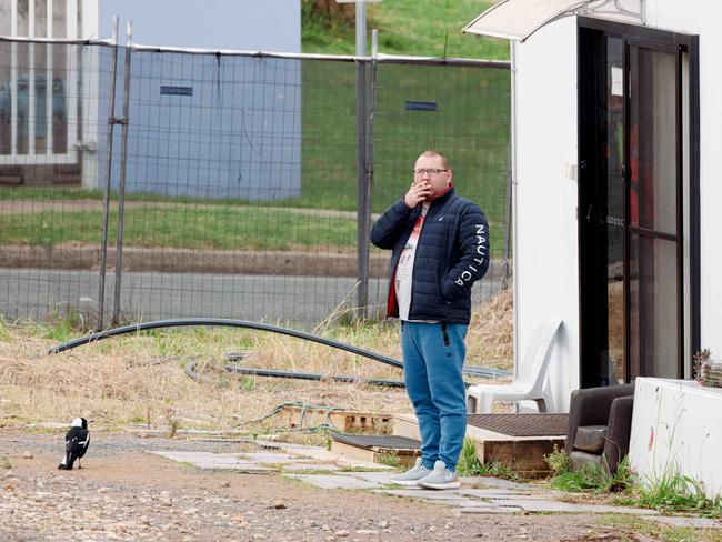 A Russian diplomat was found squatting on the disputed site. Picture: David Beach