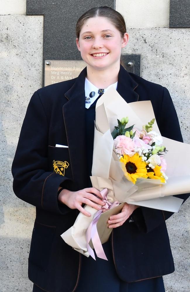 Bridget McCormack, St Aidan's Anglican Girls School, school captain.