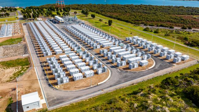 AGL's 250 MW / 250 MWh grid-scale battery at Torrens Island. Picture: Supplied