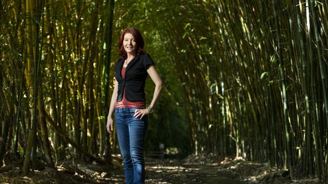 Big Heart Bamboo founder Becky Dart is reintroducing bamboo to Australian chefs and diners. Picture: Lachie Millard