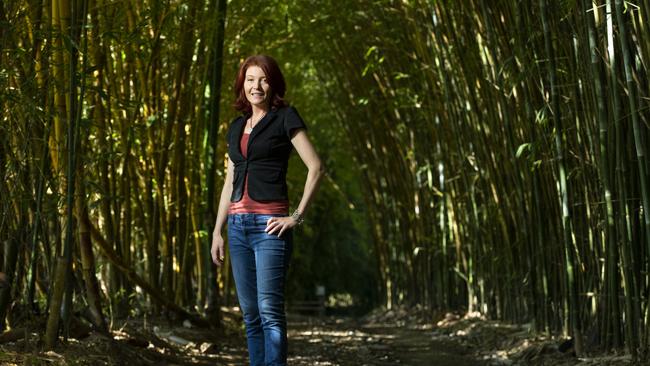 Big Heart Bamboo founder Becky Dart is reintroducing bamboo to Australian chefs and diners. Picture: Lachie Millard