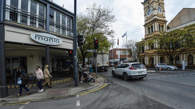 Cafe Manto will shut next week because of a combination of the effect of Covid, roadworks and construction. Picture: Roy VanDerVegt