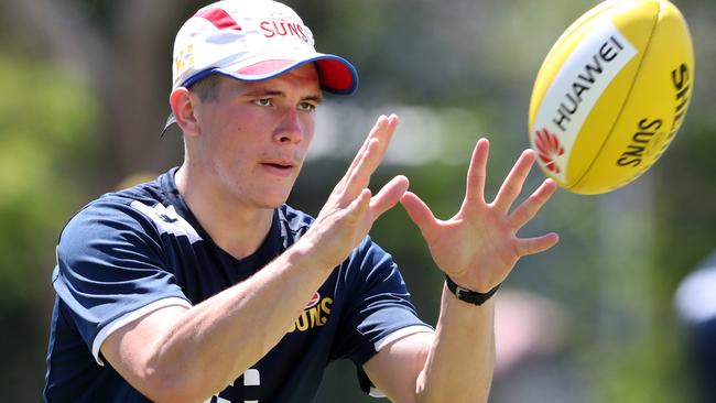 Ben Ainsworth at Gold Coast training. Picture: Regi Varghese