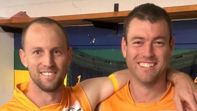Southern Eagles gun Nathan Allen (right). Picture: Supplied