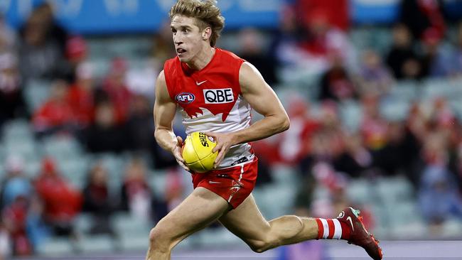 Dylan Stephens can’t wait to play Collingwood in Saturday’s preliminary final at the SCG. Picture: Phil Hillyard