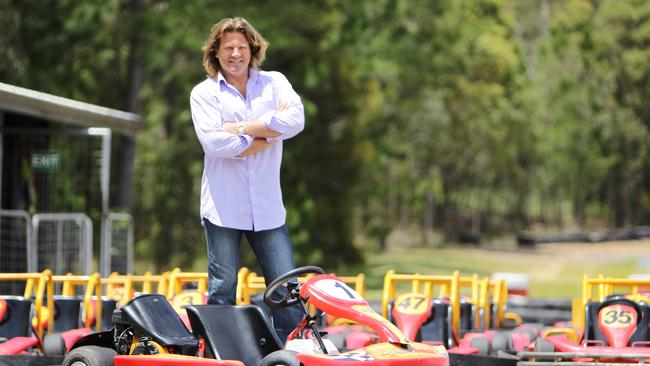 Ferre de Deyne of the Big Kart Track, pictured in 2010 as he prepared to launch 50 new top of the line karts. Photo: Jason Dougherty