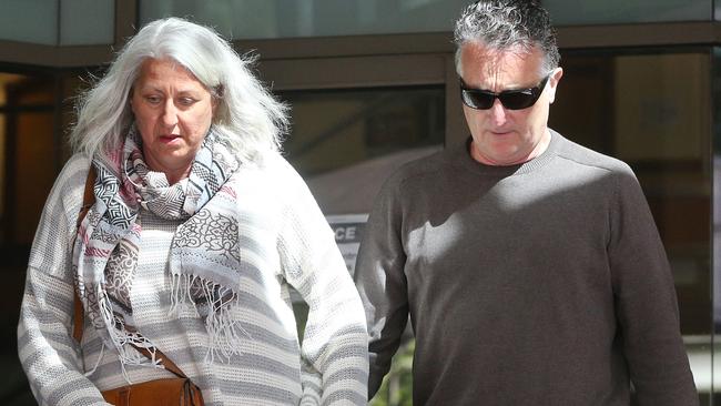 Jack and Wendy Aston leaving court in 2016. Picture: Hamish Blair