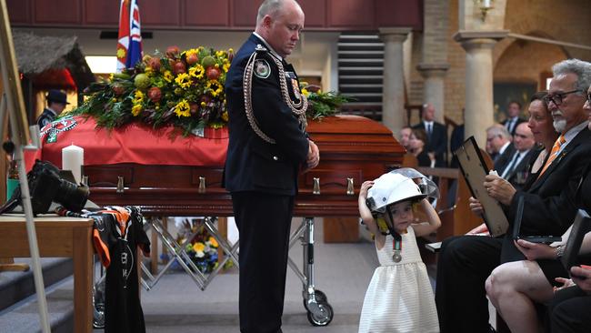 Former RFS Commissioner Shane Fitzsimmons. Picture: AAP/Dean Lewins