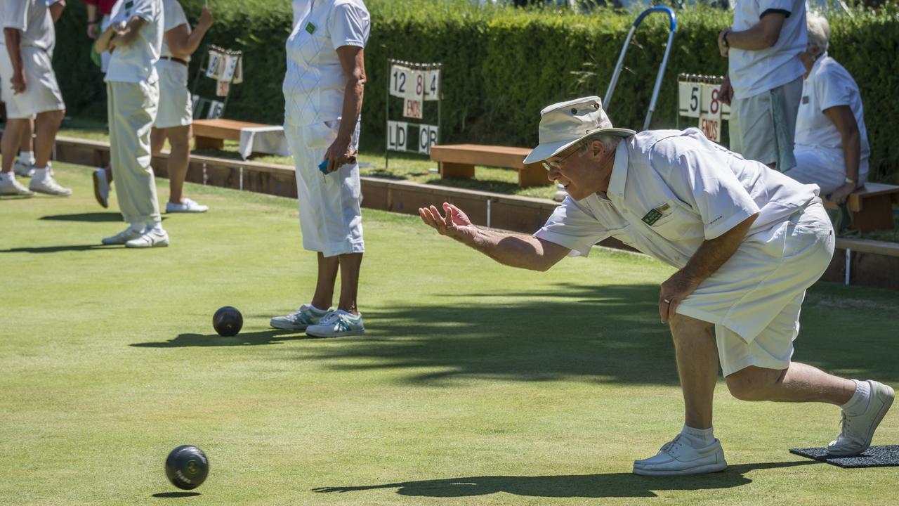 A retiree playing bowls on the bowling green. Picture: iStock.