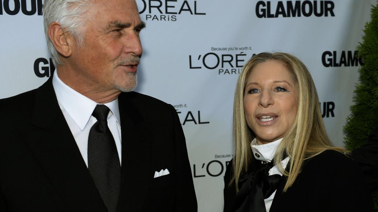 Barbra Streisand reportedly joined the mile-high club with husband James Brolin. Picture: AFP/Timothy A Clary