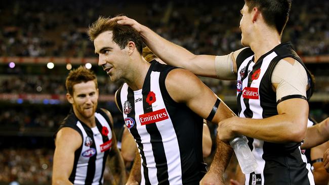 Steele Sidebottom was best afield in the Anzac Day clash. Picture: Wayne Ludbey