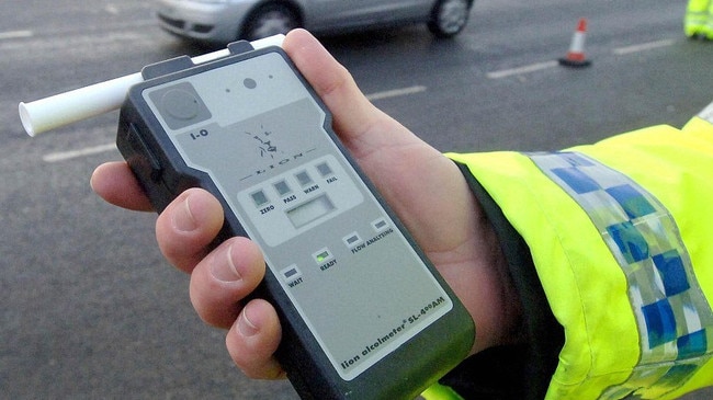 DRINK DRIVE: Generic drink driving image.