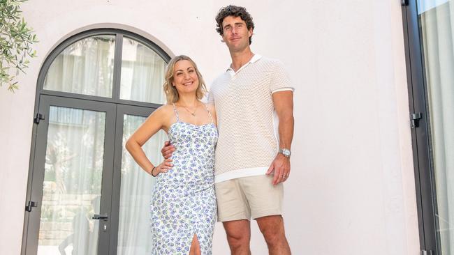 Scott and Mina O’Neill at their Bellevue Hill home. Picture Thomas Lisson