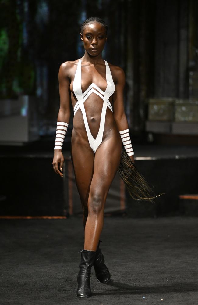 Models wore nothing but ‘sex tape’, according to the NY Post. Picture: Arun Nevader/Getty Images