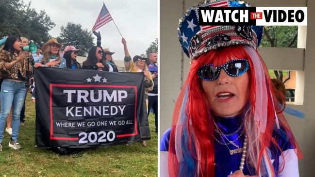 Donald Trump: QAnon Supporters In Dallas Wait For JFK Jnr To Reappear ...