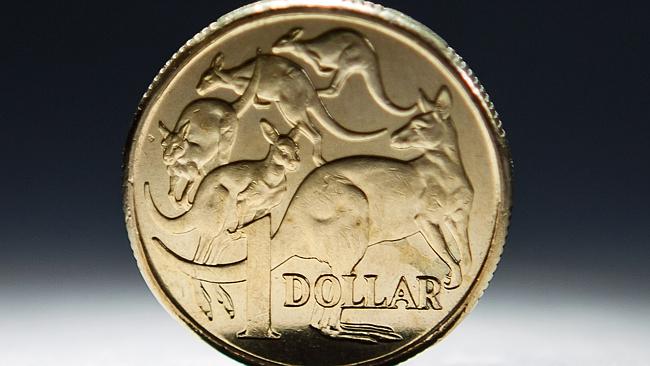 THE Australian dollar has lost ground as tensions about the Ukraine crisis and concerns a