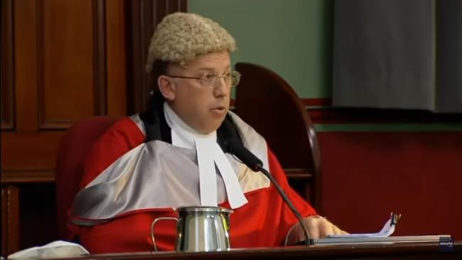 High Court Justice Robert-Beech Jones.