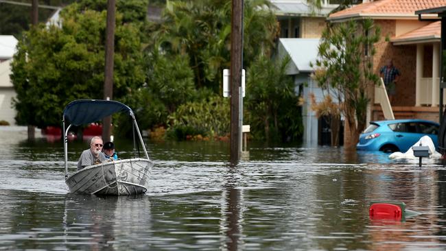 Archie helped a few of his North Haven neighbours during the natural disaster. Picture: Nathan Edwards