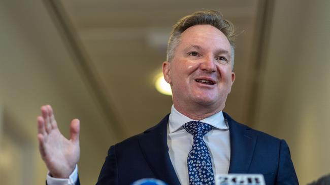 Energy and Climate Change Minister Chris Bowen said the new report highlighted Australia’s potential to become a global hydrogen superpower. Picture: NCA NewsWire / Gary Ramage