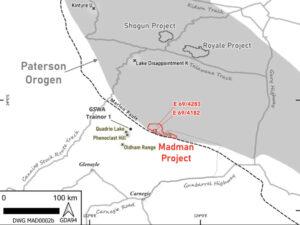The Madman project. Pic: Buxton Resources