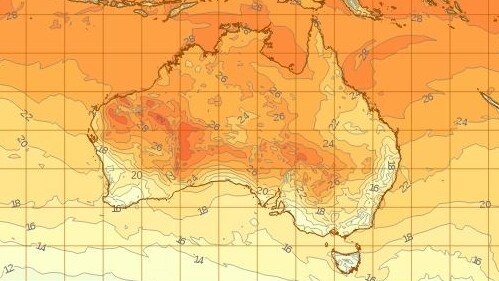 Sydney has not recorded a day over 30 degrees since February last year. Picture: Sky News Weather