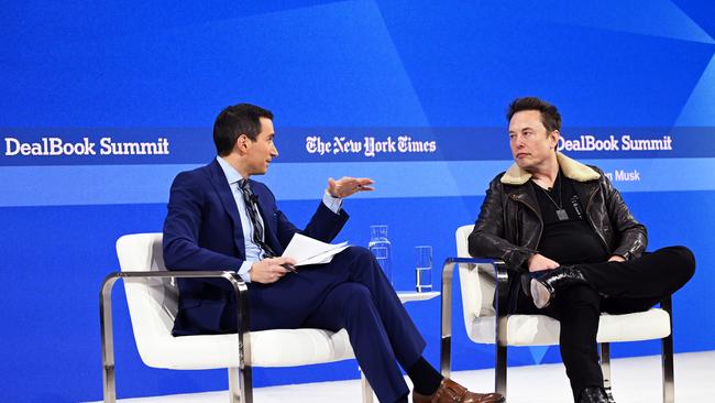 Musk didn’t hold back in his response to Disney CEO Bob Iger. Picture: Getty