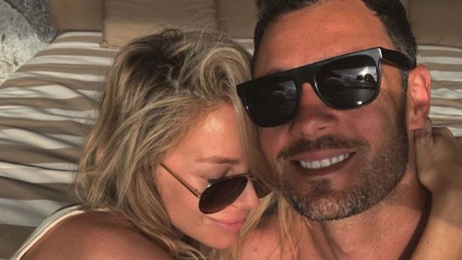 Jennifer Hawkins and Jake Wall on their babymoon on Hamilton Island. Picture: Instagram