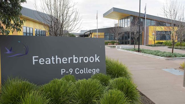 Featherbrook P-9 College is a new school which will extend to year 9 in 2020. Picture: Ellen Smith