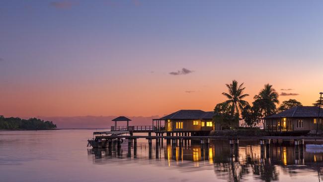 With 142 rooms to choose from, Vanuatu’s Warwick Le Lagon Resort features both land and overwater villas (though why wouldn’t you opt for the latter?). PICTURE: Mauro Risch Photography