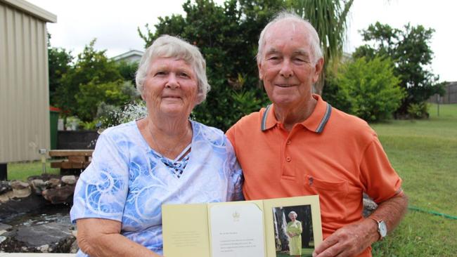 Flinders View couple Ron and Eunice Shanahan celebrate their 60th Wedding Anniversary this month. Pic: Ipswich First