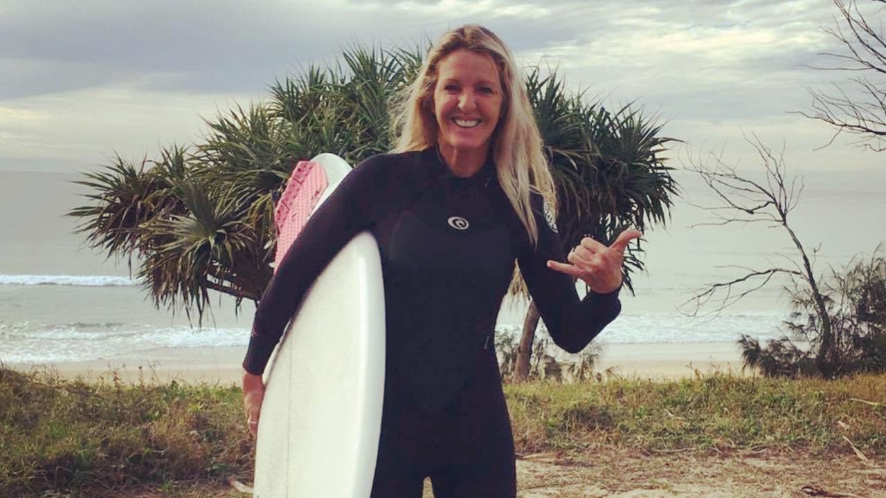 The Beach Matters president Rachael Bermingham in surf gear. Picture: contributed