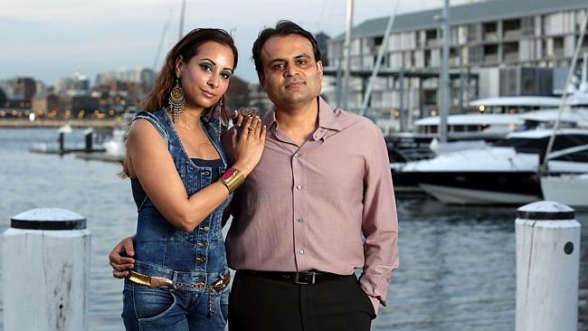 Indian couple Pankaj and Radhika Oswal returned to Australia to face a legal battle with ANZ. Picture: James Croucher