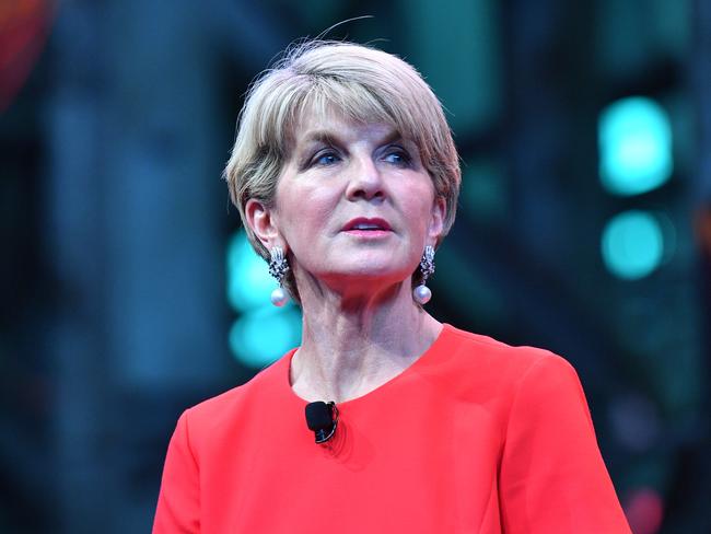 Former Foreign Affairs Minister Julie Bishop dismissed Russia’s denials of its involvement. Picture: AAP