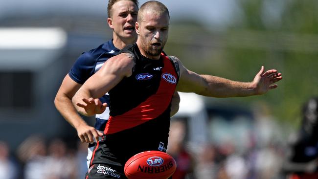 Jake Stringer has been running through the midfield for the Bombers. Picture: AAP Images