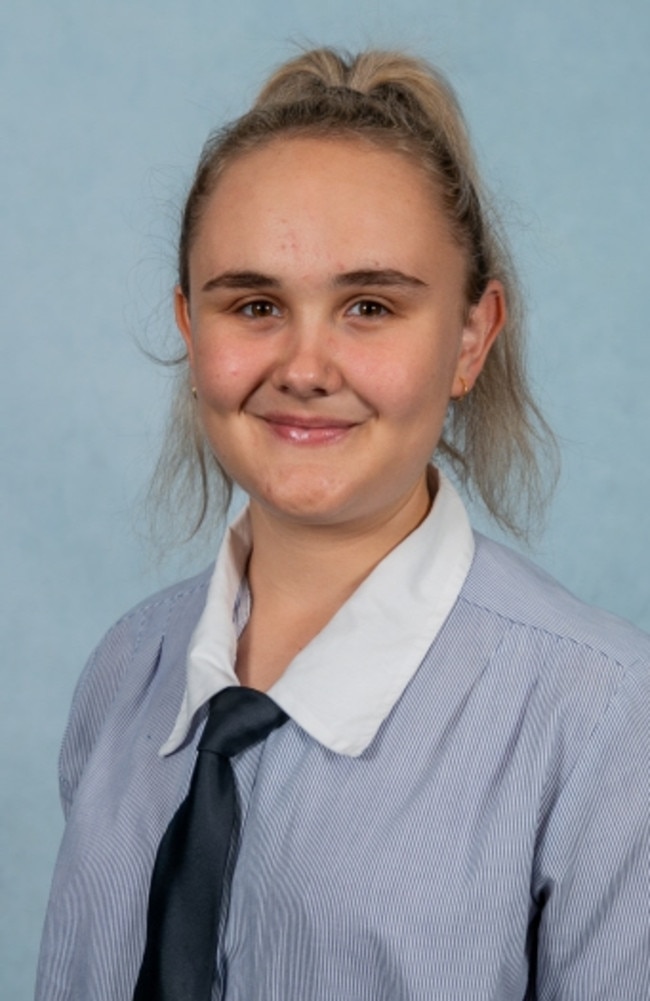 Taylim-Jayde Bellingan has been named Life of the College Captain 2024 of St Patrick's College, Gympie. December 2023.