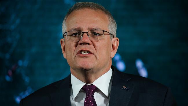 Scott Morrison’s religious discrimination bill has a statement of belief sub-clause that overrides state aged, sex and disability discrimination laws. Picture: Gaye Gerard