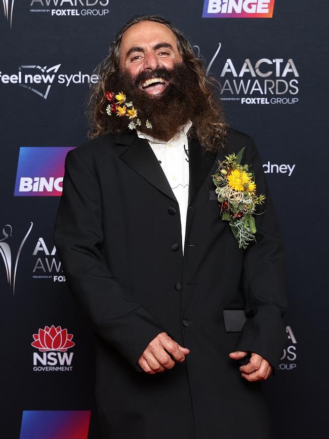 Costa Georgiadis attends the 2022 AACTA Awards. Picture: Brendon Thorne