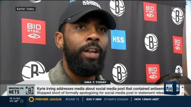 NBA 2022: Kyrie Irving Banned For ‘no Less Than Five Games’ Over Social ...