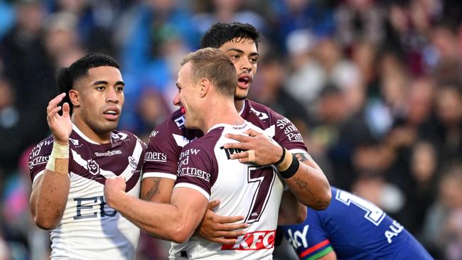 Daly Cherry-Evans is playing well enough to sign a new deal, but the Sea Eagles skipper is unsure what the future looks like. Picture: Hannah Peters/Getty Images